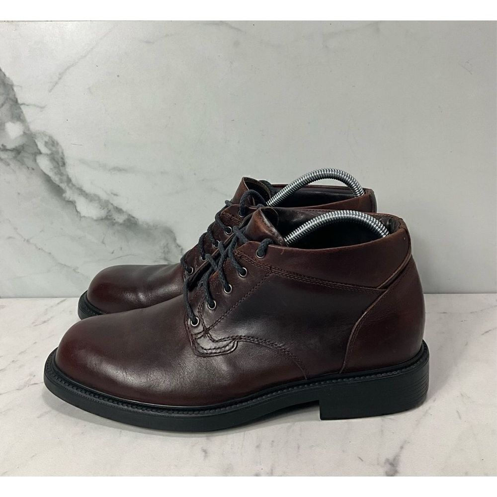 SEBAGO Brown Leather Chukka Boots